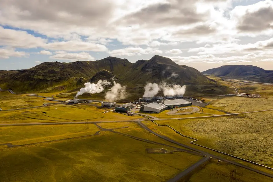 Iceland geothermal facility